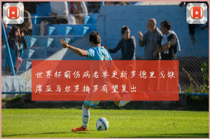 世界杯前伤病名单更新罗德里戈缺席亚马尔罗梅罗有望复出
